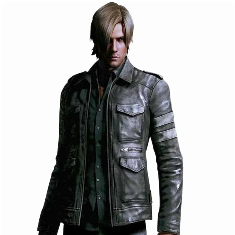 New Leather Jacket for Men