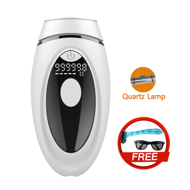 Flashes IPL Epilator LCD Laser