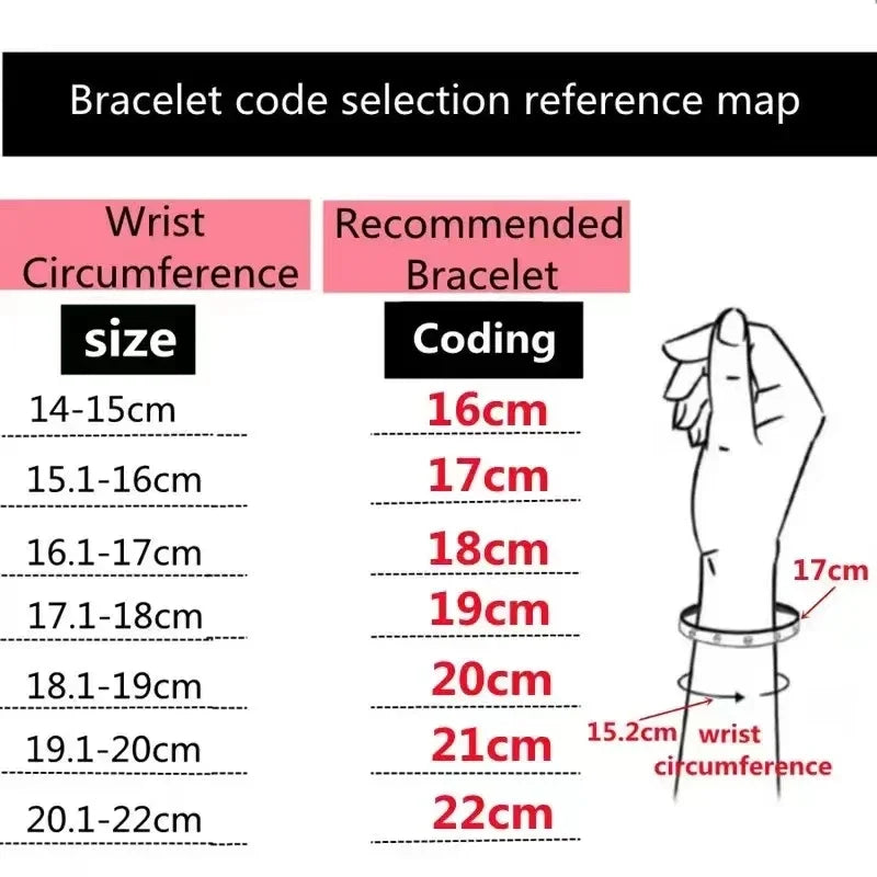 Electroplated 18k Titanium Steel Luxury Love Bracelet