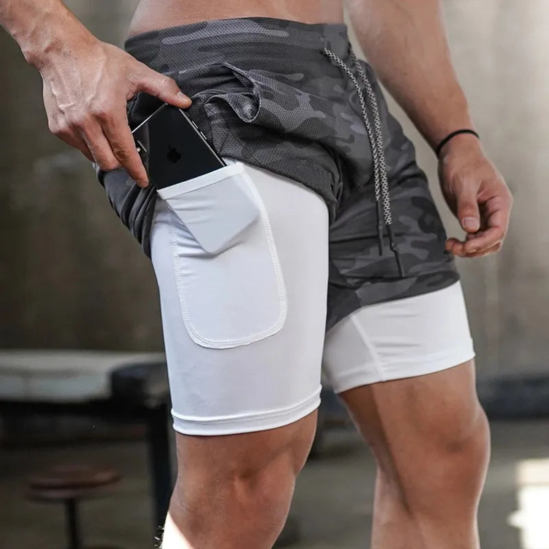 Camo Running Short for Men