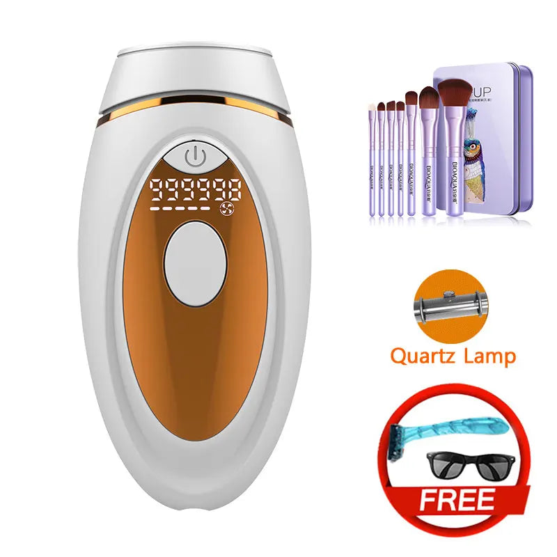 Flashes IPL Epilator LCD Laser