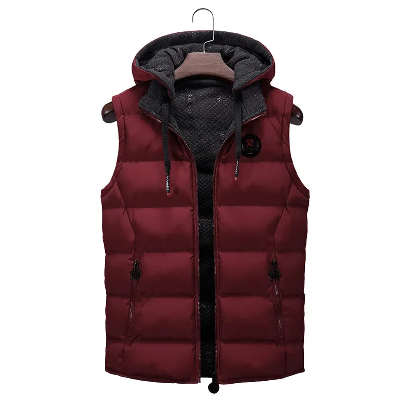 Crocodile Brand Vest Mens Winter Casual Vest