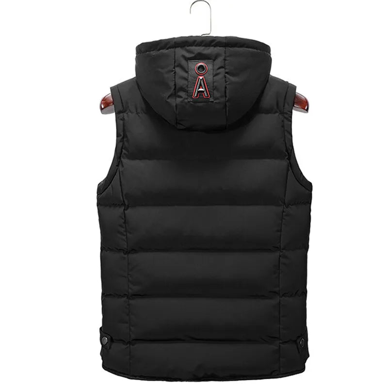 Crocodile Brand Vest Mens Winter Casual Vest