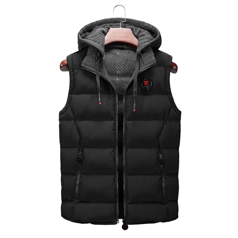 Crocodile Brand Vest Mens Winter Casual Vest