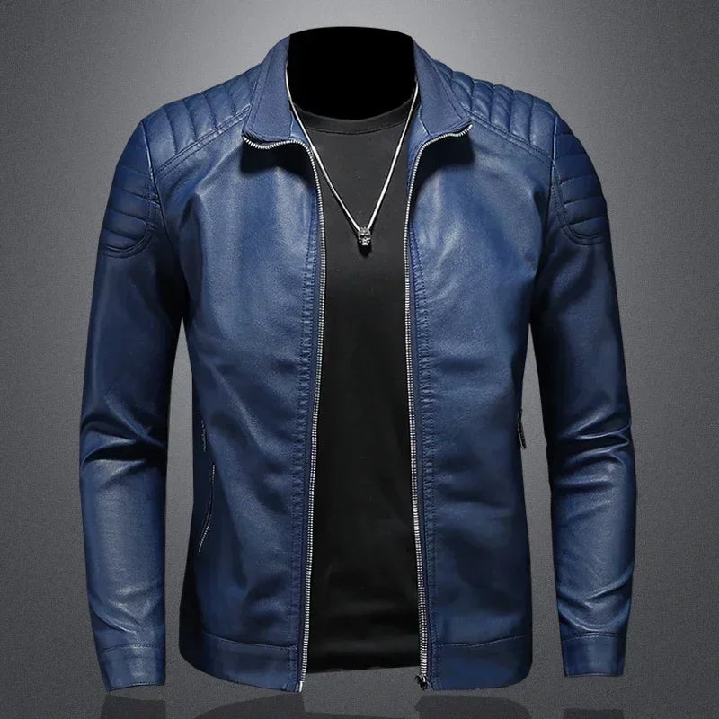 Men standing collar Jacket