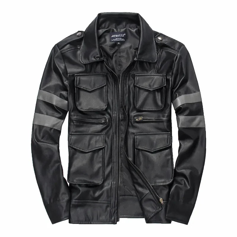 New Leather Jacket for Men
