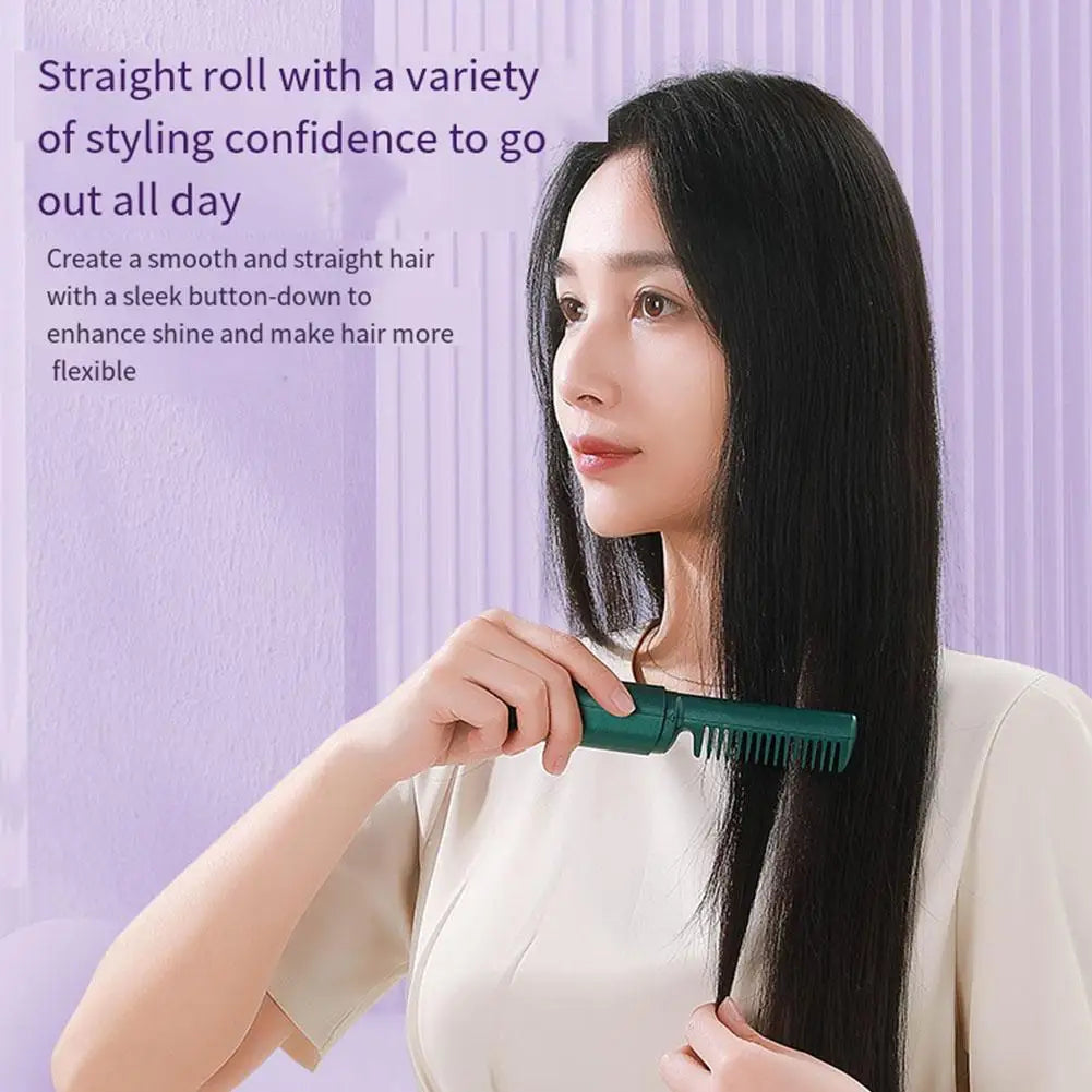 2 In 1 Wireless Hair Hot Comb Portable