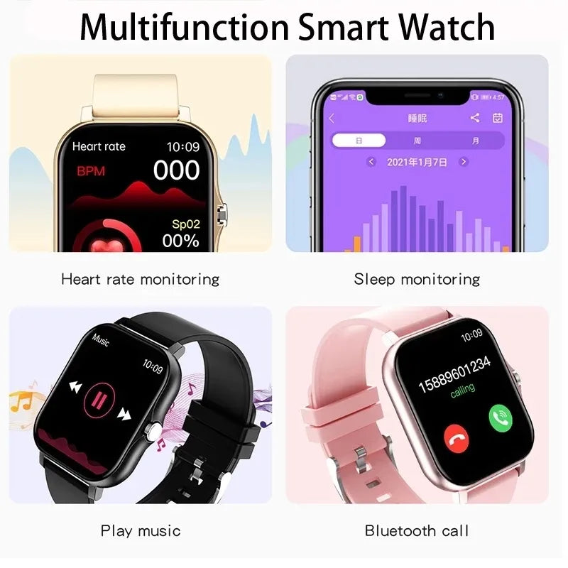 New Bluetooth Answer Call Smartwatch