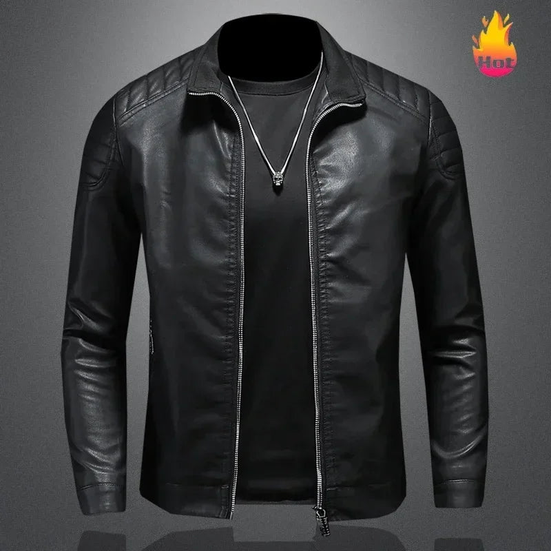 Men standing collar Jacket