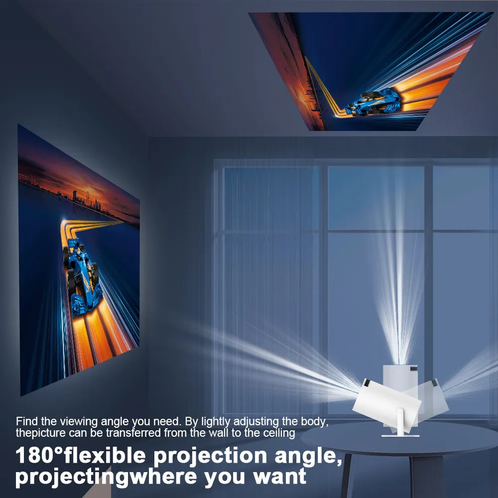 Transpeed Projector 4K Android 11 Dual Wifi Home Cinema